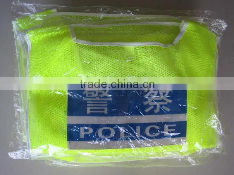 Green Safety Reflective Vest