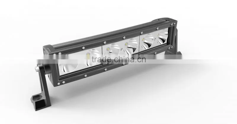 Hottest 12V High Lumen New Curved Single Row LED Bar IP67 60w LED Light Bar For Trucks Curved LED Bar