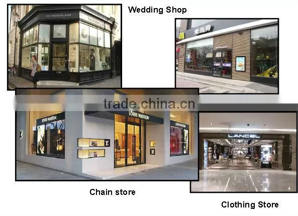 Innovative products new 2014 led display window advertising