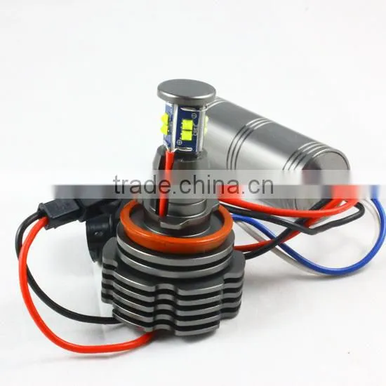 led headlight h8 40w led marker angel eyes 8 led 3528 1400lm 6000k white halo light for bmw e90 e91 e82 e87 f01 f02 e60 e61 x5