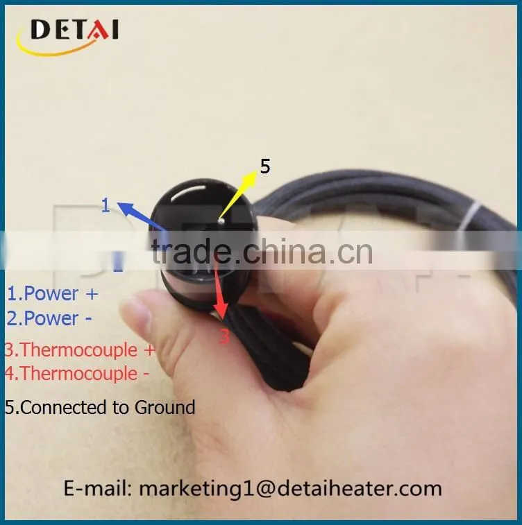 120V 100W Heating Element Enail Dnail Electric Coil Heater Flat Coil Heater