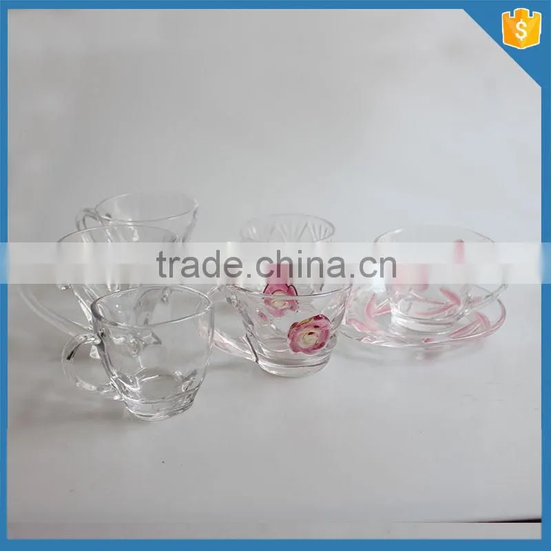 LXHY glass restaurant coffee mug mini coffee mug