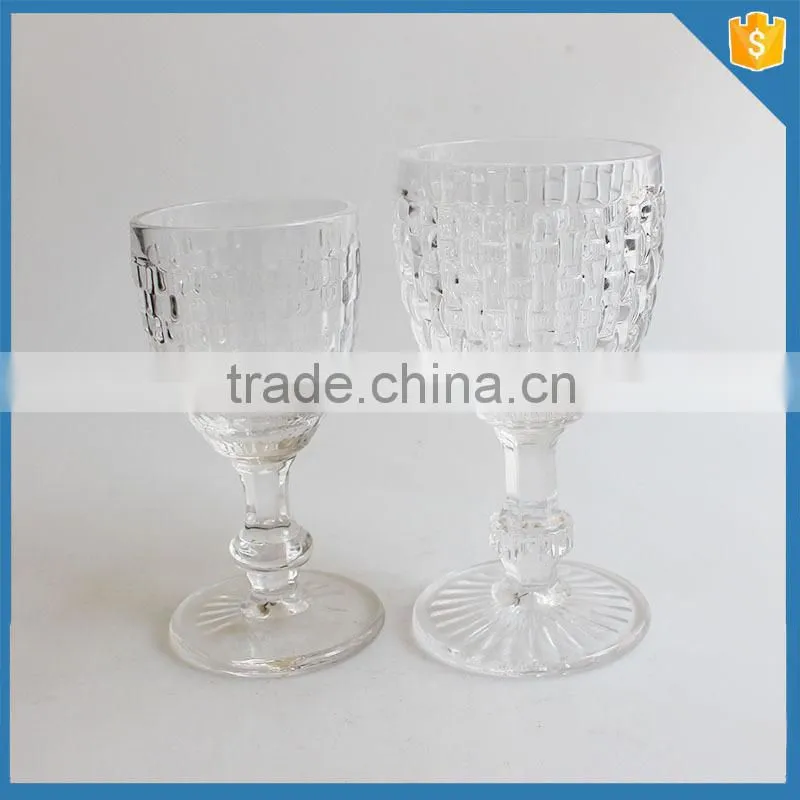 Shatterproof crystal wine glass