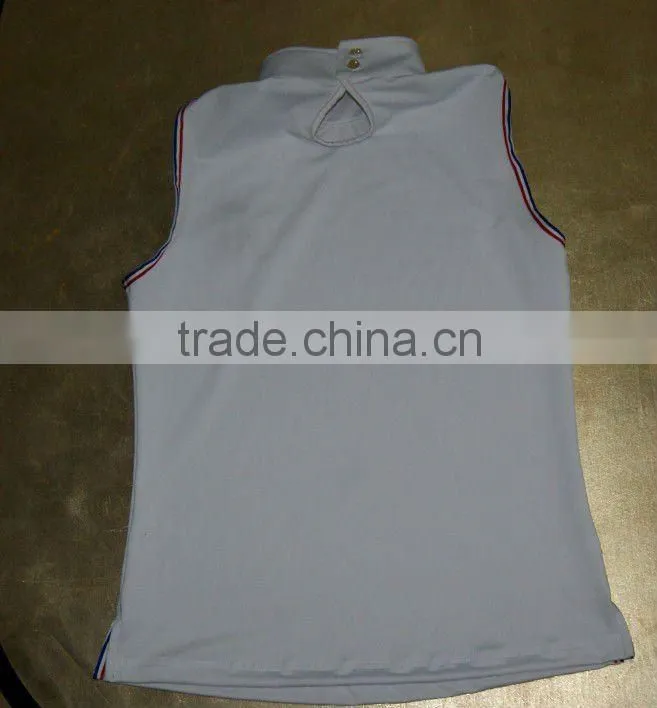 Newest Fashion Turtleneck Ladies Tank Tops 2012