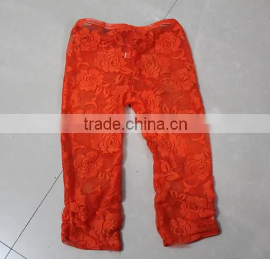 Wholesale cute baby lace legging