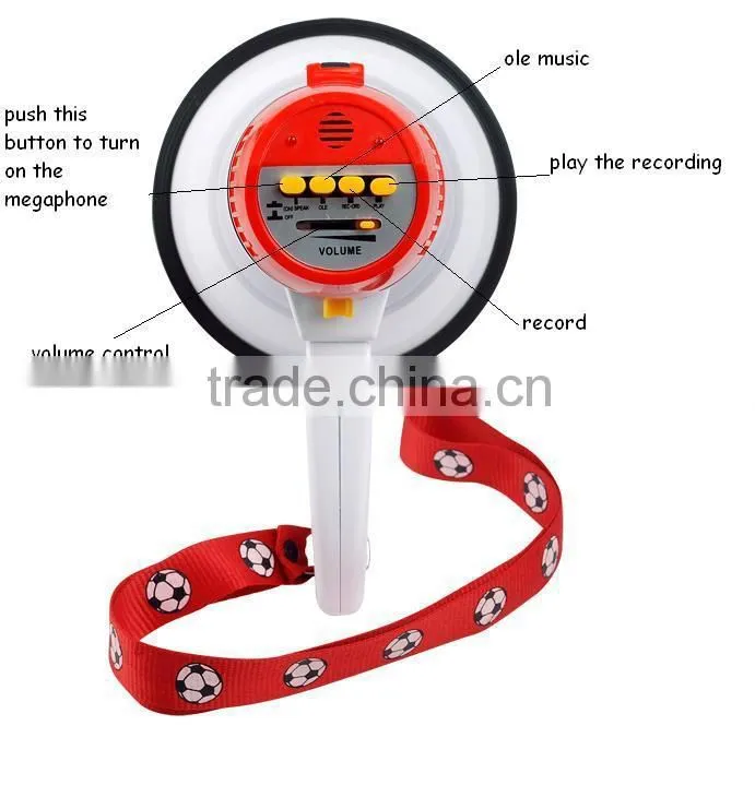 wholesale sports game/tour guide/teaching voice recorder megaphone