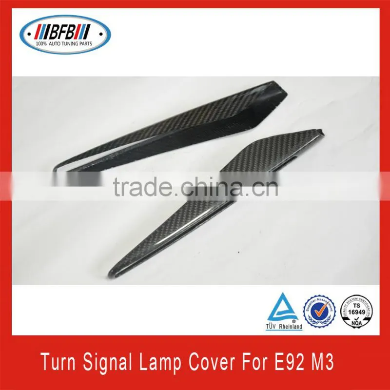 Carbon Fiber Fender Side Grill Cover For BMW M3 M4 F80 F82 Replacement Cover