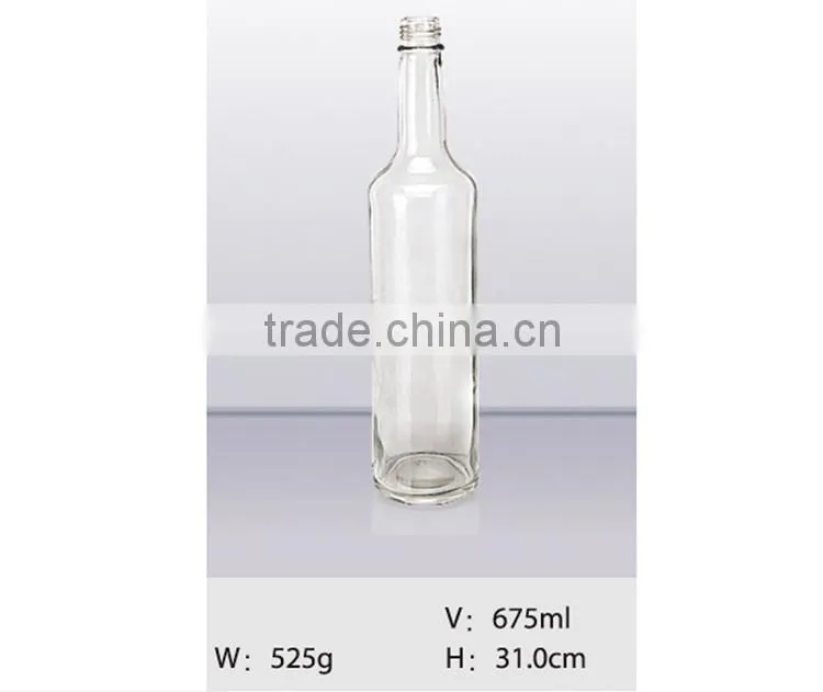 Hotsale glass juice and food bottle