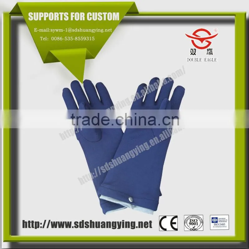 Veterinary medical radiation protection gloves