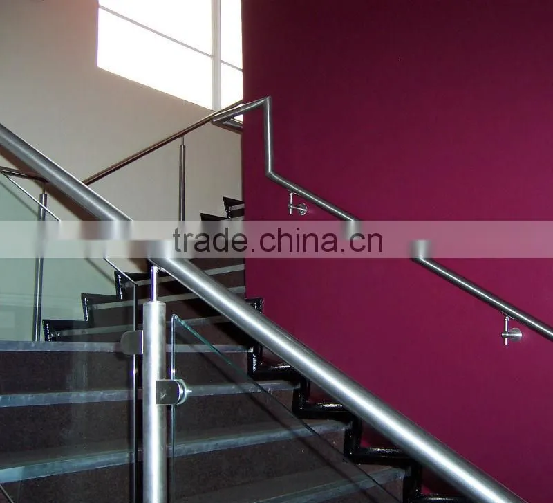 Indoor stainless steel glass balustrade railing B1189