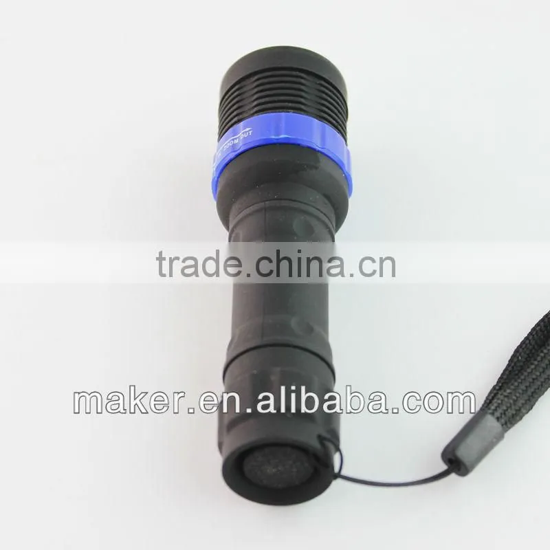 NPFN 1057 1W Zoom Adjustable Plastic Torch