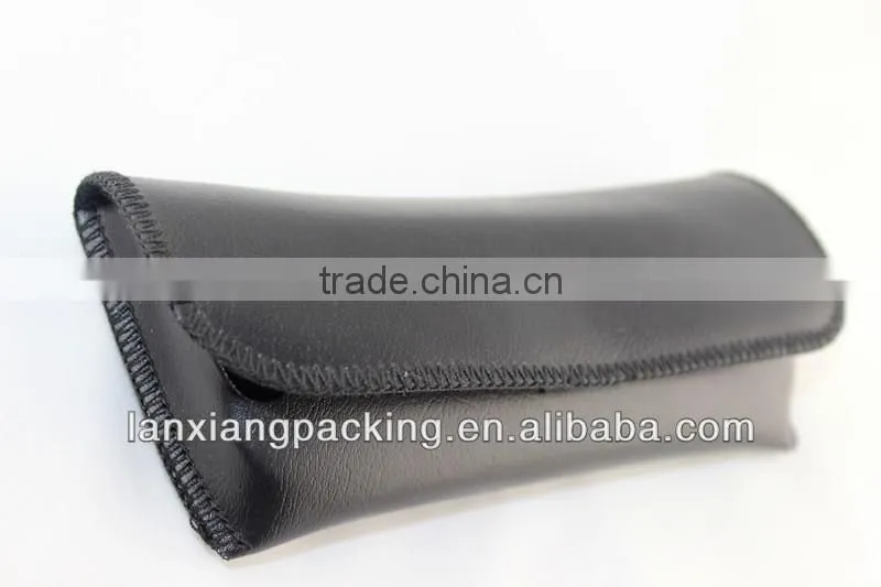 Fashion soft leather sunglass case