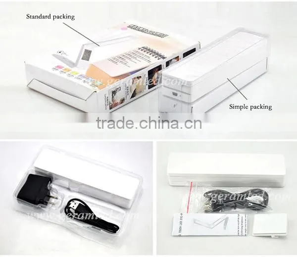 LED Battery Desk Lamp, Portable Luminaire Table Lamp, Table Lamp With Clock