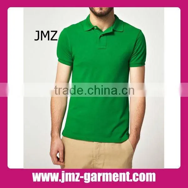 Long sleeve mens stripe polo shirts OEM