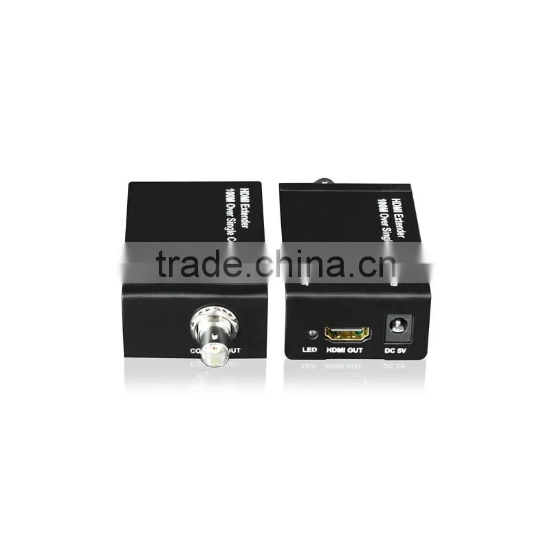 HDMI extender over single 100m 328fe coaxial cable optical output devices