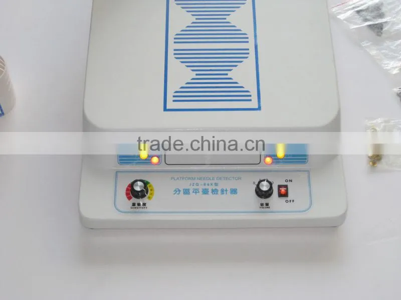 Subarea staple detector needle detector for industrial metal detector
