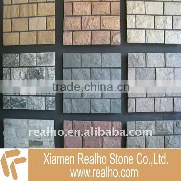 Rusty slate stacked culture stone