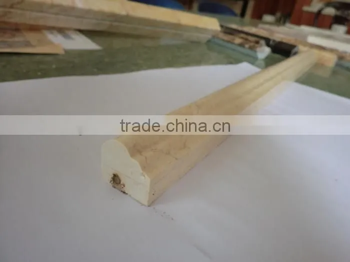 Listello series egyptian yellow pencil marble moulding