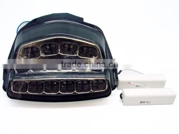 Flashing tail lights for CBR1000 motorcycle 2008 stoplight smoke