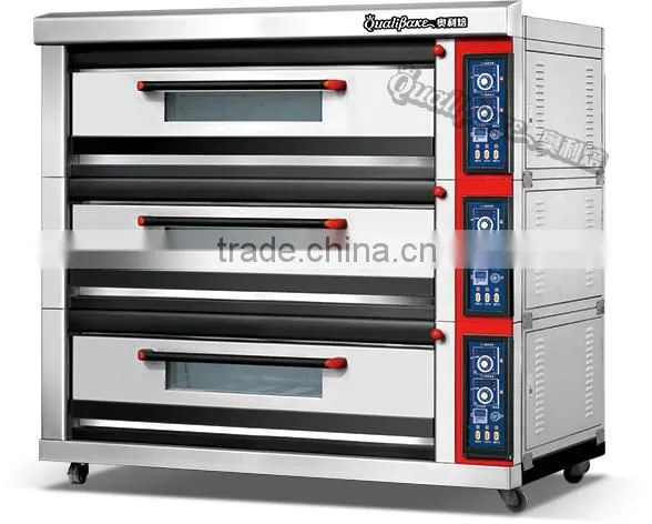 gas deck oven/electric bakery oven baking oven