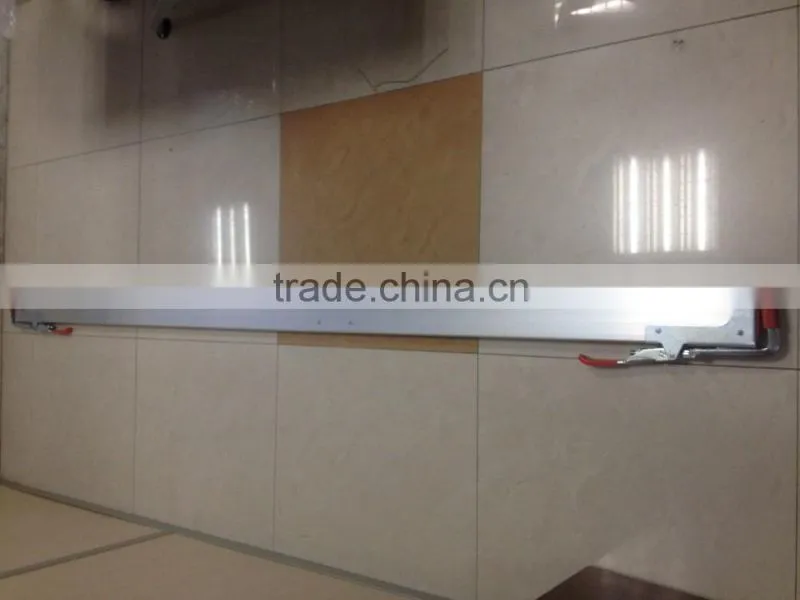 telescopic crossbar extension profile adjustable pilers and anodized aluminium length 2400mm to 2700mm