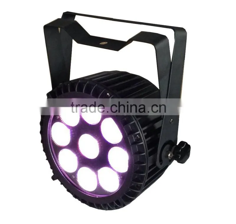 Top1 9x10w RGBW 4in1 Outdoor Par LED Stage Lighting For Stage Decoration