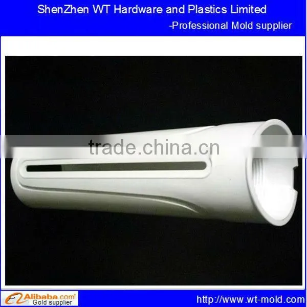 double injection mold for measured syringe housing