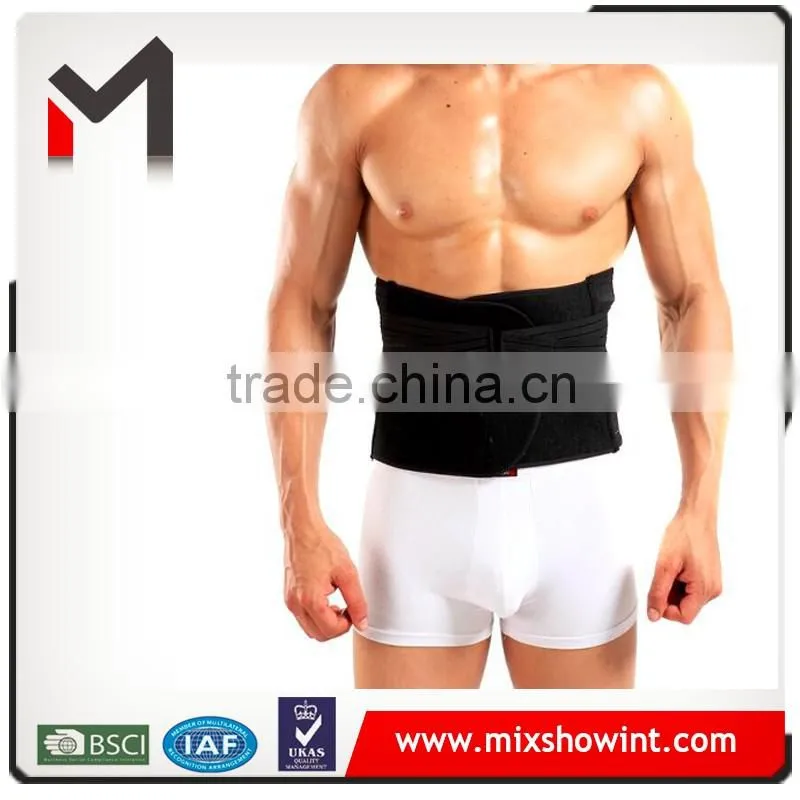 Elastic waist support belt
