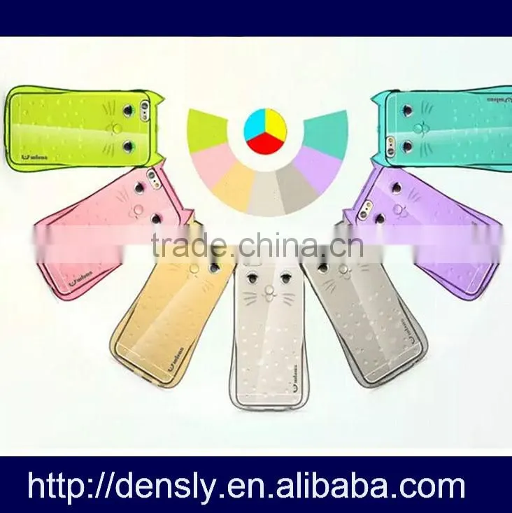 For iPhone6 6s case Lovely Cat New fashion Cover Skin Case for iphone 6/6s