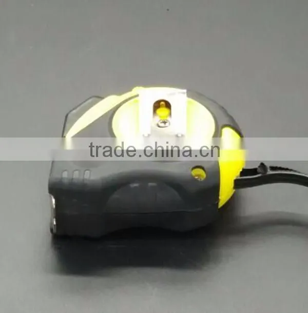 3m 5m 7.5m one self lock rubber injected abs case steel measuring tape