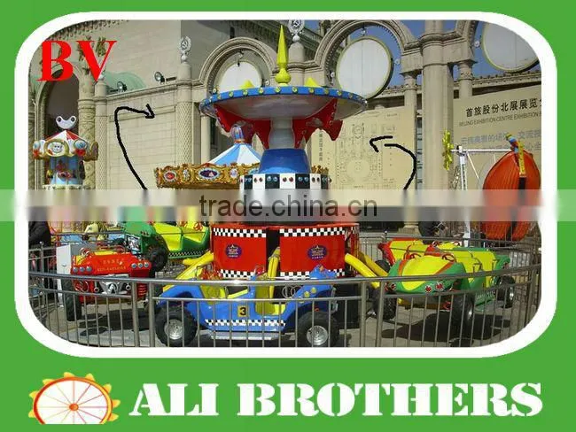 Super fun playground kids rides crazy jumping car