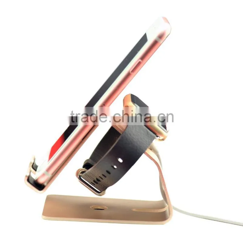 Wholesale Aluminum alloy mobile phone stand black gold sliver