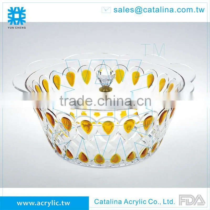 ACRYLIC AS SALAD BOWL