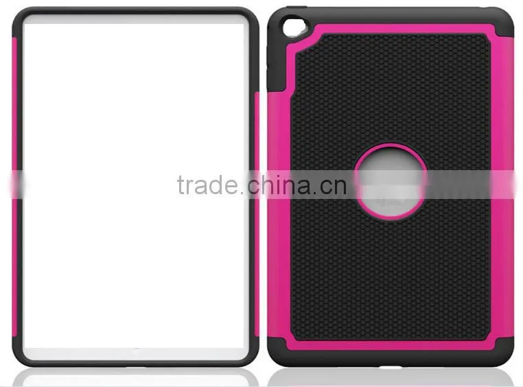 protective case manufacturer 2 in 1football pattern shockproof silicon case cover for ipad mini 2 3 4 for xiaomi mipad