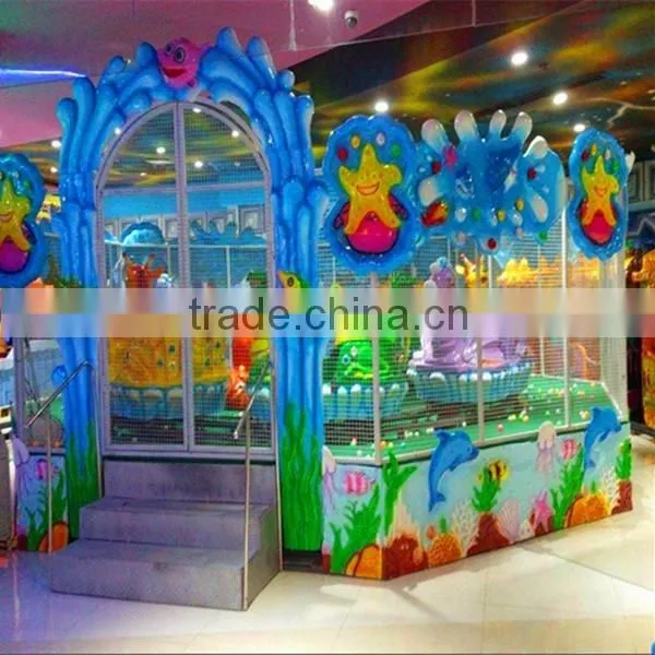 Playground outdoor and indoors kids amusement rides happy spray ball car