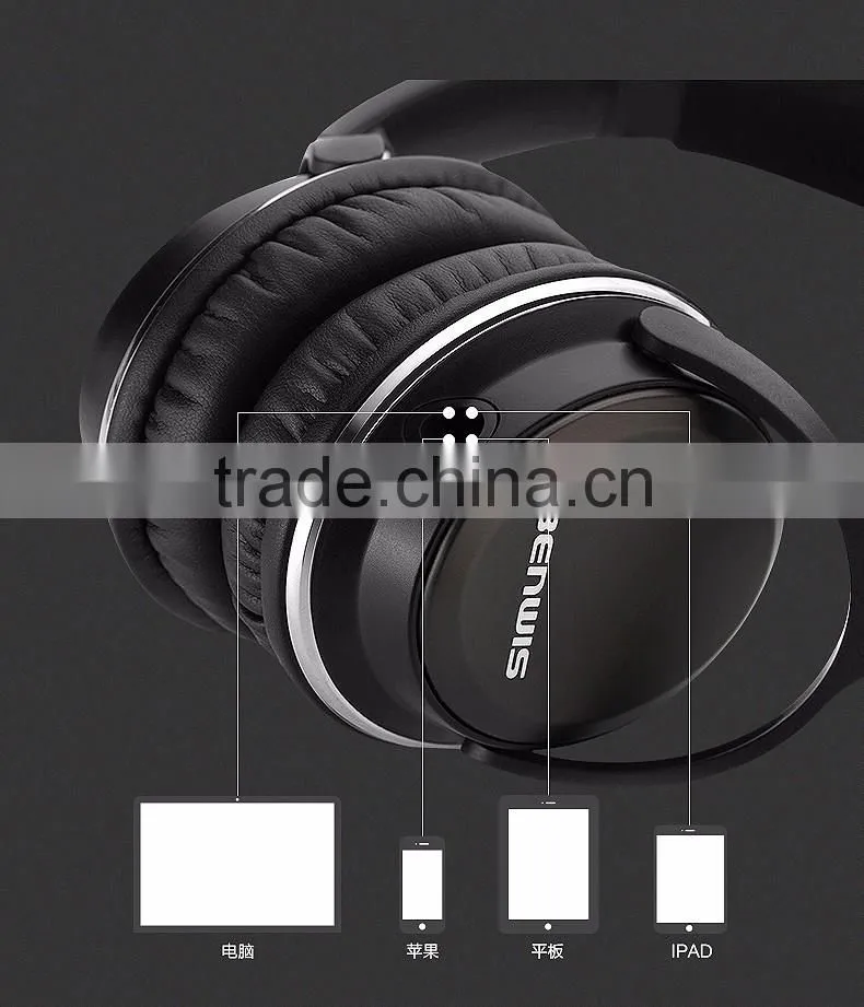 perfect for birthday christmas gift hot selling items in amazon good quality gadget H600 wired microphone headphone