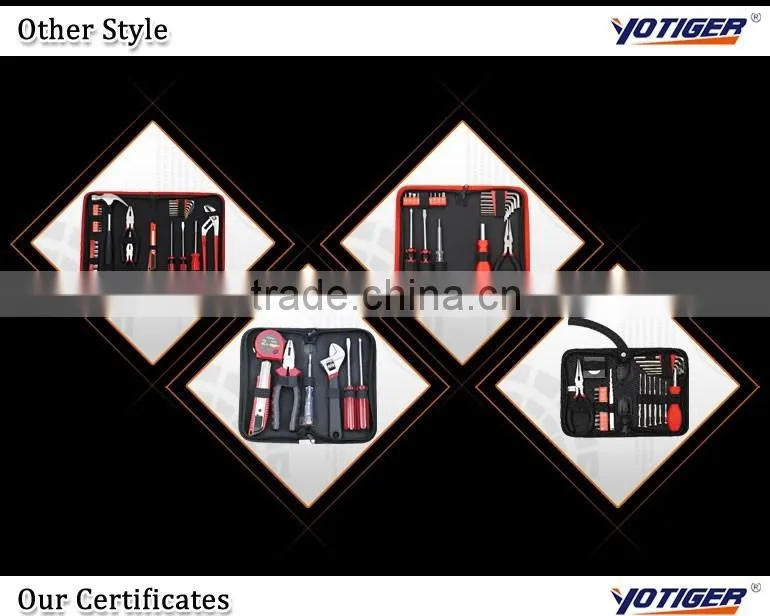16Pcs Hand Tools Name Hardware Tools Bag Set