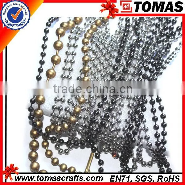 Guangzhou custom hot sale 1mm ball chain