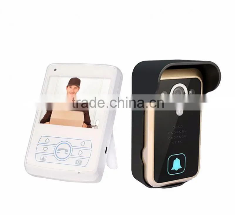 3.5 Inch Video Doorbell Wireless Intercom Video Door Phone video doorbell IR Night-Vision