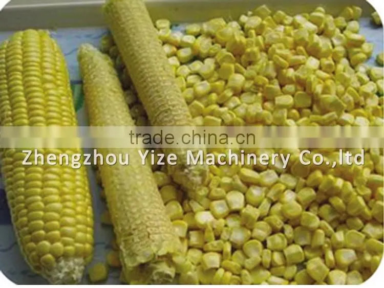 Fresh sweet corn maize thresher machine / fresh sweet maize threshing machinery