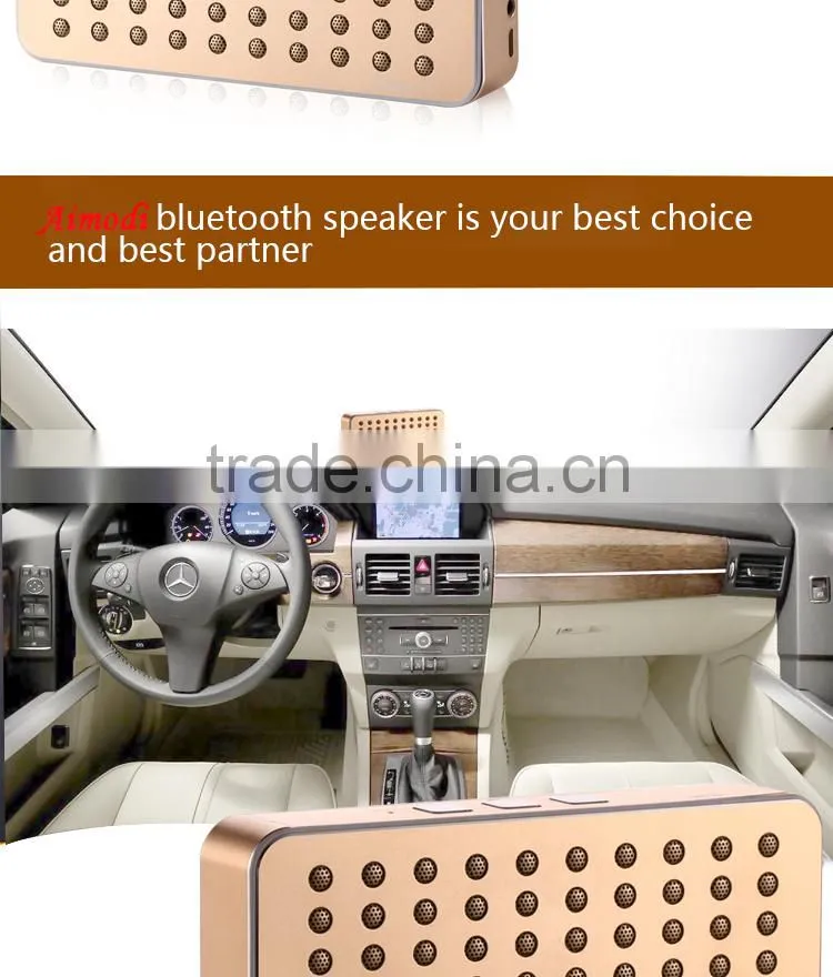 2016 New product portable wireless mini bluetooth speaker with profession design