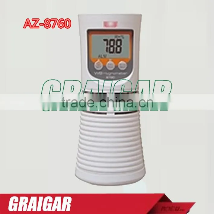 AZ8760 digital dry hygrometer , greenhouse temperature and humidity digital dry bulb thermometer