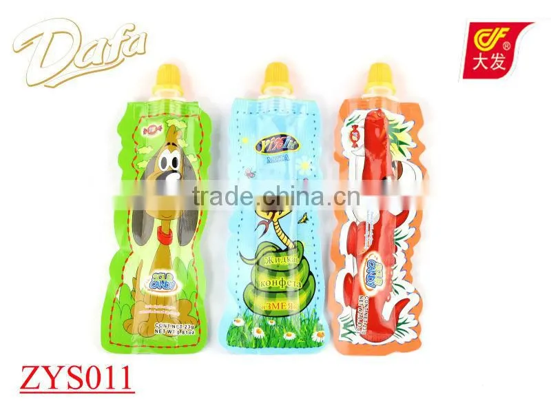Dafa cartoon fruit toothpaste candy
