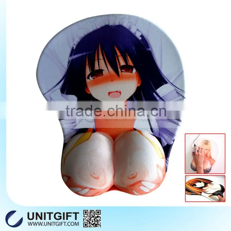 3D Sexy Girl Game Mouse Pad Custom Mouse Pad