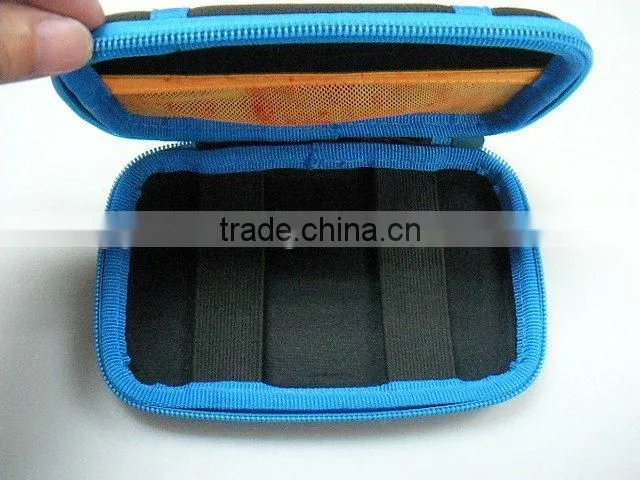 Net and rubber zipper puller eva artificial eva bag case