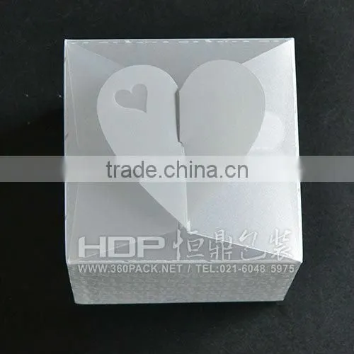 house shape gift box&clear gift box