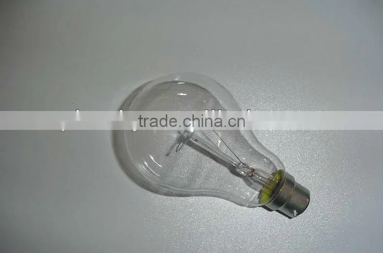 Incandescent Bulb(clear/frosted) Lamp 220v 60w Bulb with ce and rohs
