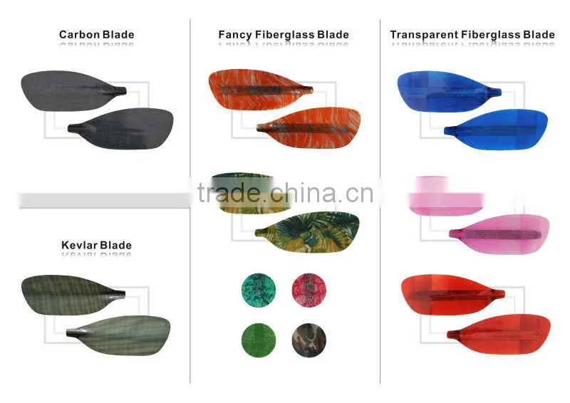 Full Carbon Fiber Whitewater Kayak Paddle For Wild Water Raft
