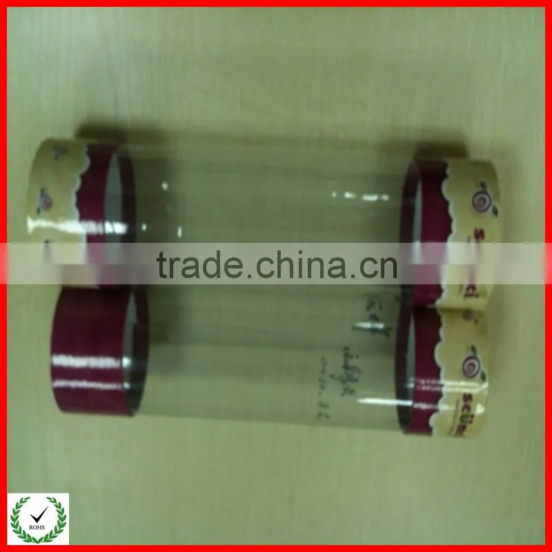 Tube packaging for apple fruit
