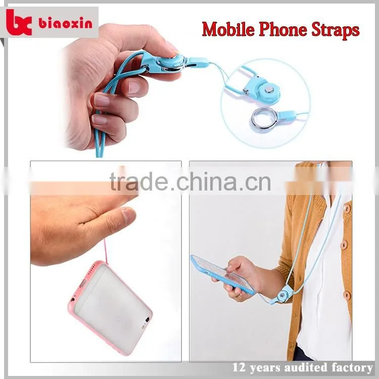 High quality and free sample mobile phone strap